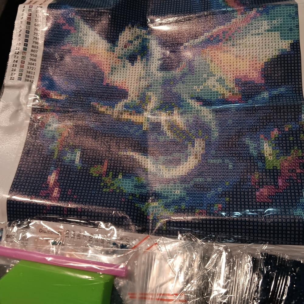 Colorful Dragon Diamond Art Painting Kit 30x30